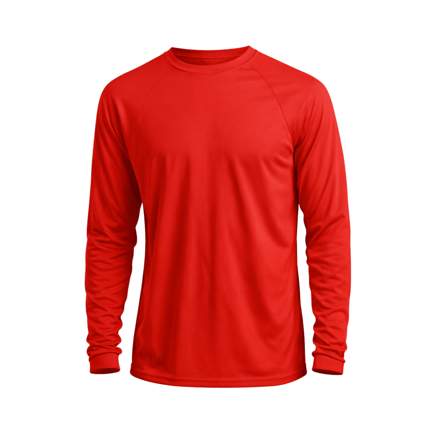 Custom Long Sleeve Performance Shirt (1 or 2 Logo Options) - MAD Merch USA