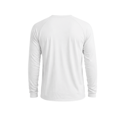 Custom Long Sleeve Performance Shirt (1 or 2 Logo Options) - MAD Merch USA