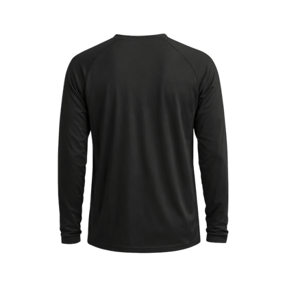 Custom Long Sleeve Performance Shirt (1 or 2 Logo Options) - MAD Merch USA