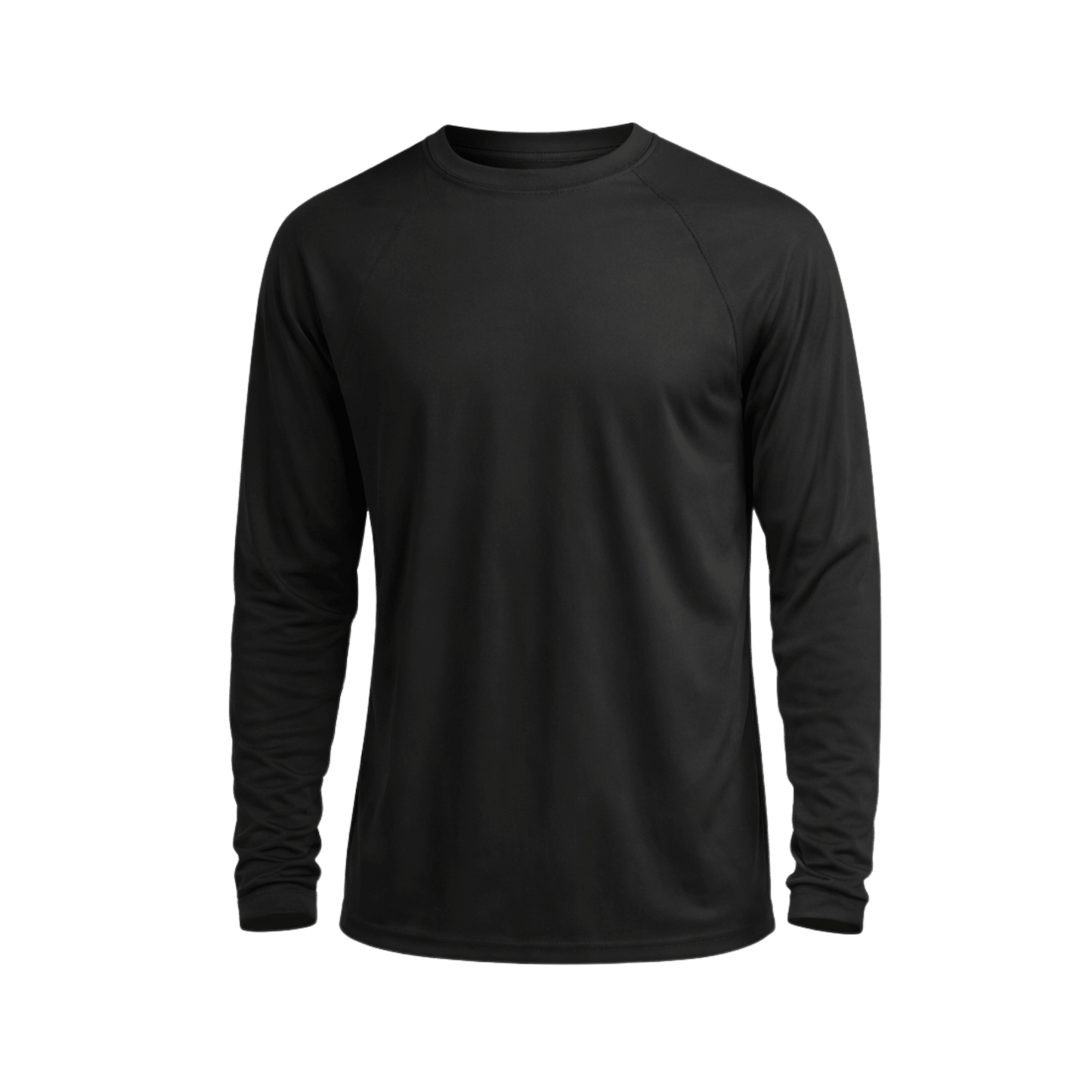 Custom Long Sleeve Performance Shirt (1 or 2 Logo Options) - MAD Merch USA