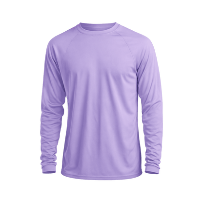 Custom Long Sleeve Performance Shirt (1 or 2 Logo Options) - MAD Merch USA