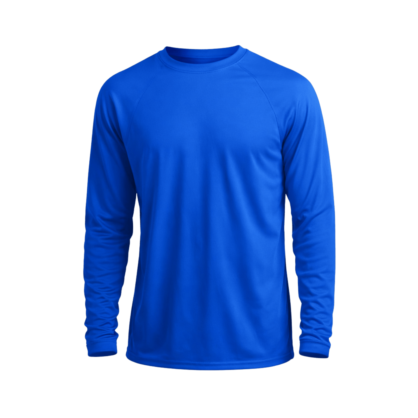 Custom Long Sleeve Performance Shirt (1 or 2 Logo Options) - MAD Merch USA