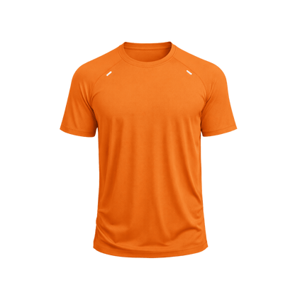 Custom Men’s Dry Fit Performance T-Shirt | 1 or 2 Logo Options | Athletic Quick - Dry Shirt - MAD Merch USA