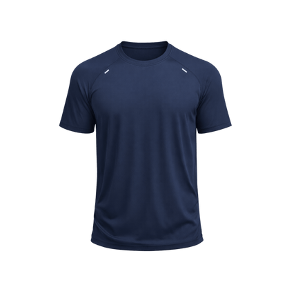 Custom Men’s Dry Fit Performance T-Shirt | 1 or 2 Logo Options | Athletic Quick - Dry Shirt - MAD Merch USA