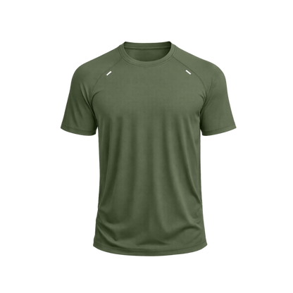 Custom Men’s Dry Fit Performance T-Shirt | 1 or 2 Logo Options | Athletic Quick - Dry Shirt - MAD Merch USA