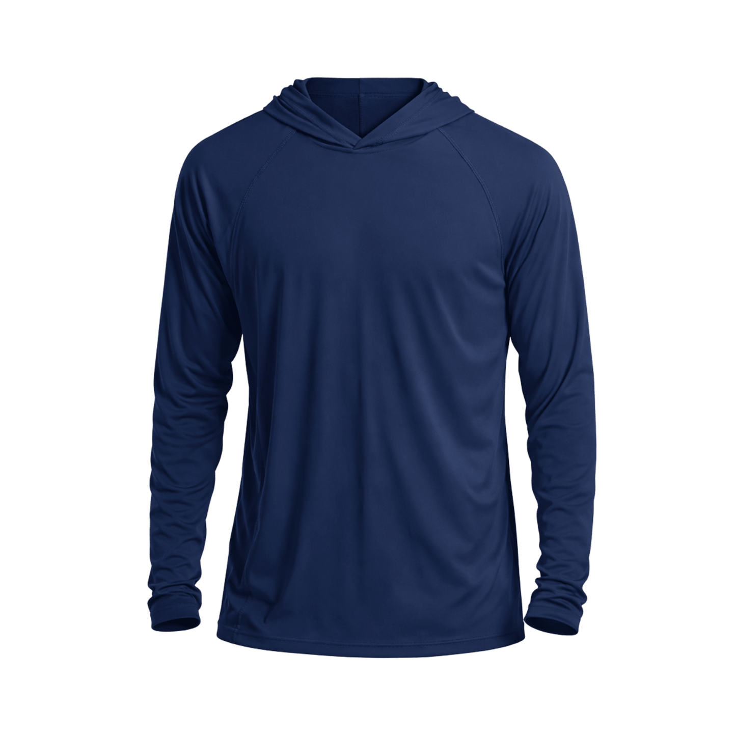 Custom Performance Hoodie Shirt (UPF 50+) – 1 or 2 Logo Options - MAD Merch USA