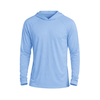 Custom Performance Hoodie Shirt (UPF 50+) – 1 or 2 Logo Options - MAD Merch USA