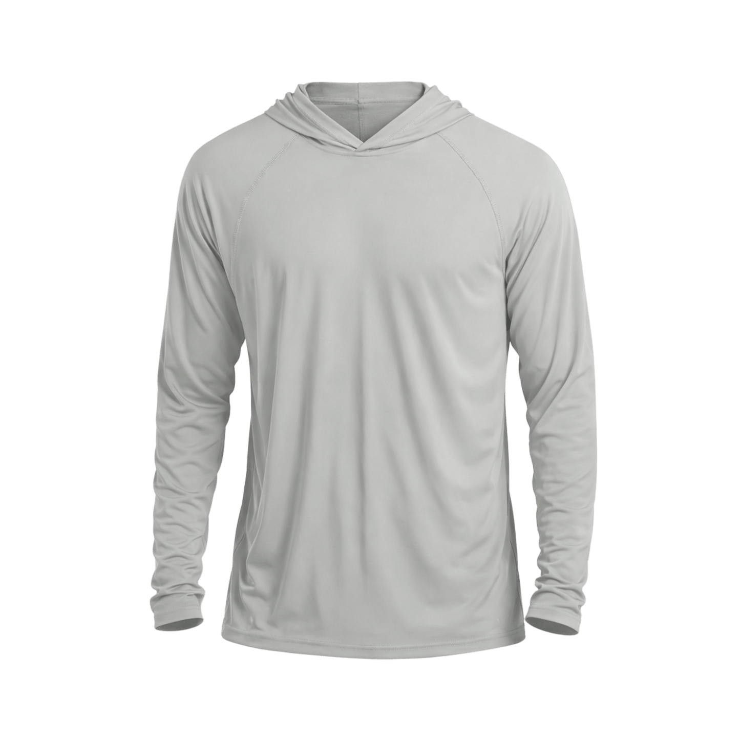 Custom Performance Hoodie Shirt (UPF 50+) – 1 or 2 Logo Options - MAD Merch USA