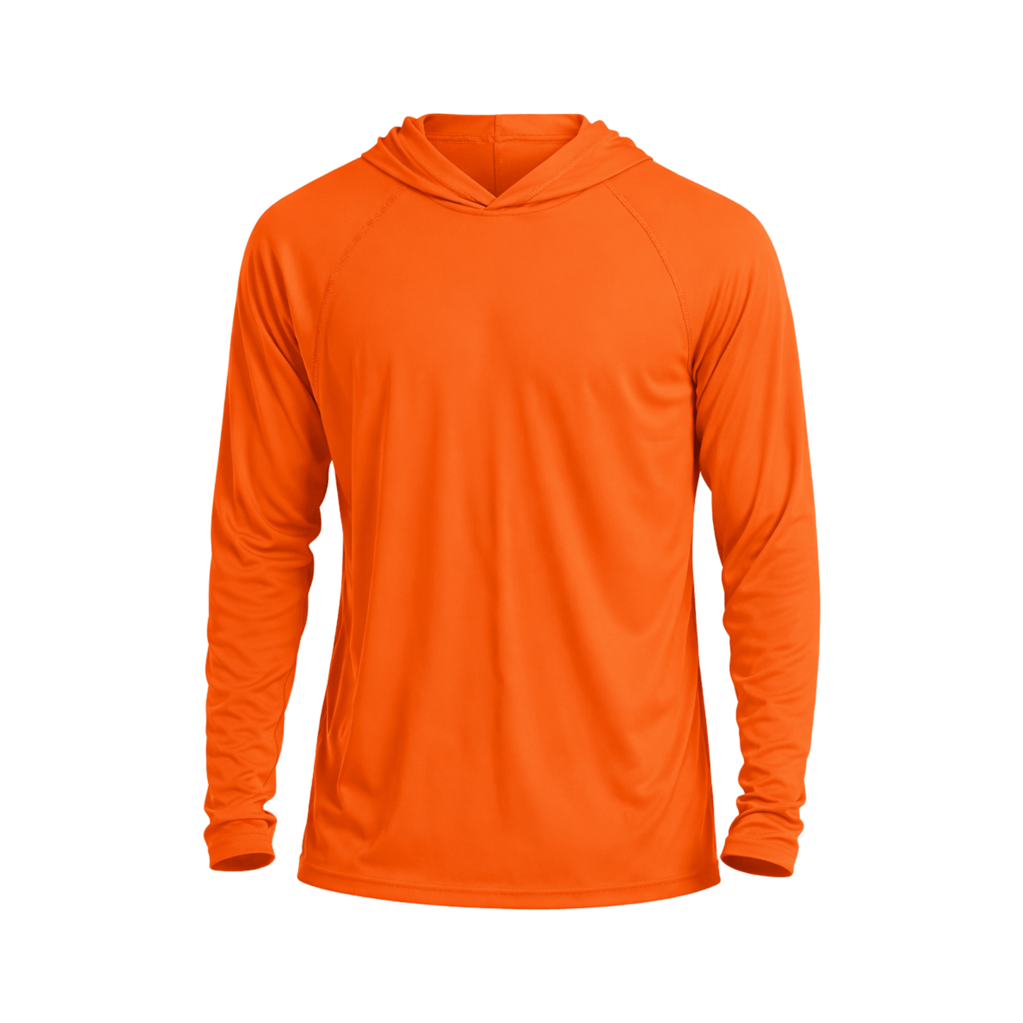 Custom Performance Hoodie Shirt (UPF 50+) – 1 or 2 Logo Options - MAD Merch USA