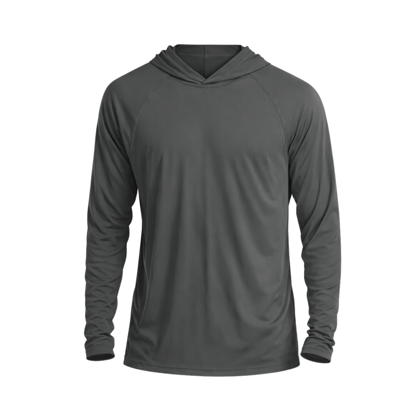 Custom Performance Hoodie Shirt (UPF 50+) – 1 or 2 Logo Options - MAD Merch USA