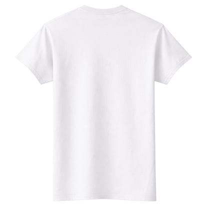 Custom Pocket T-Shirt (2 Logo Print – Front & Back) - MAD Merch USA