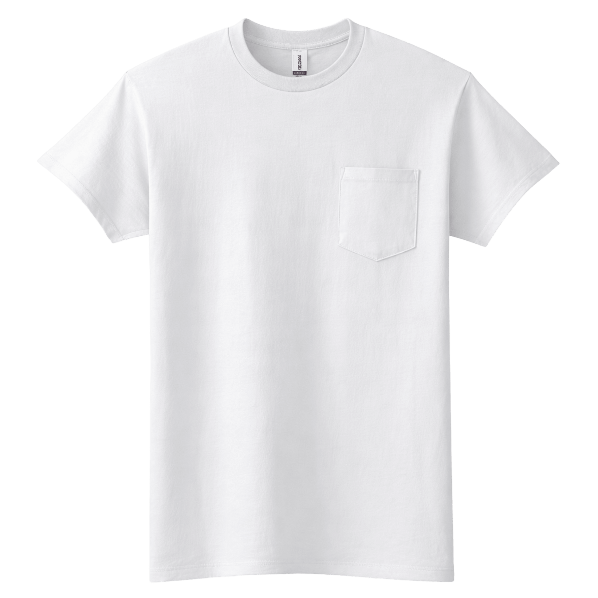 Custom Pocket T-Shirt (2 Logo Print – Front & Back) - MAD Merch USA