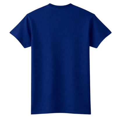 Custom Pocket T-Shirt (2 Logo Print – Front & Back) - MAD Merch USA