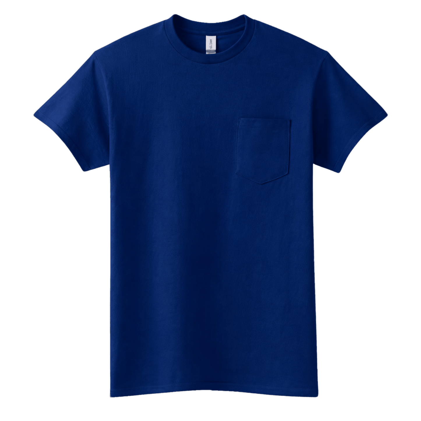 Custom Pocket T-Shirt (2 Logo Print – Front & Back) - MAD Merch USA