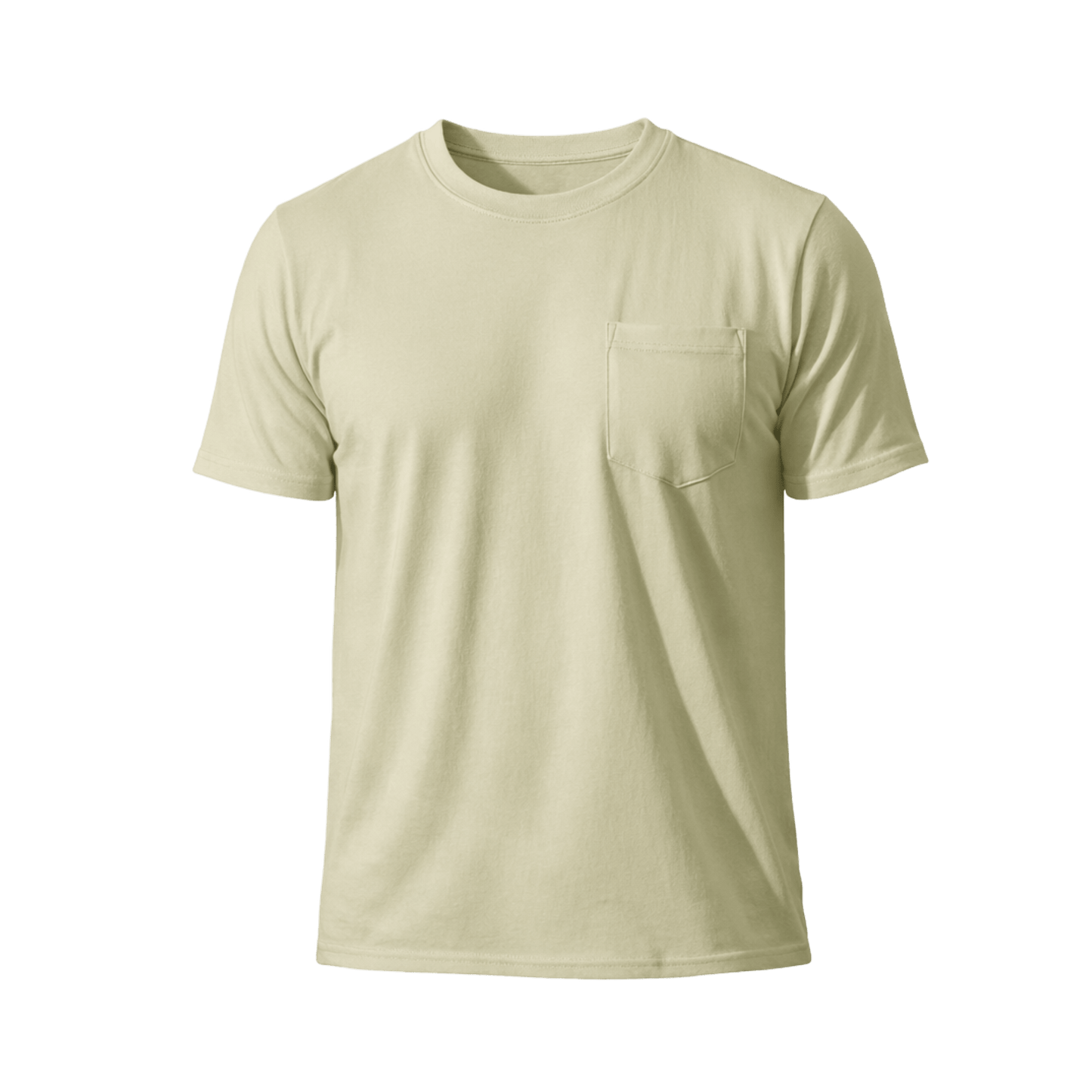 Custom Pocket T-Shirt - Premium (2 Logo Print – Front & Back) - MAD Merch USA