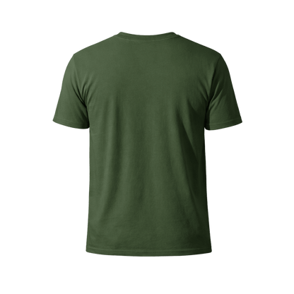 Custom Pocket T-Shirt - Premium (2 Logo Print – Front & Back) - MAD Merch USA