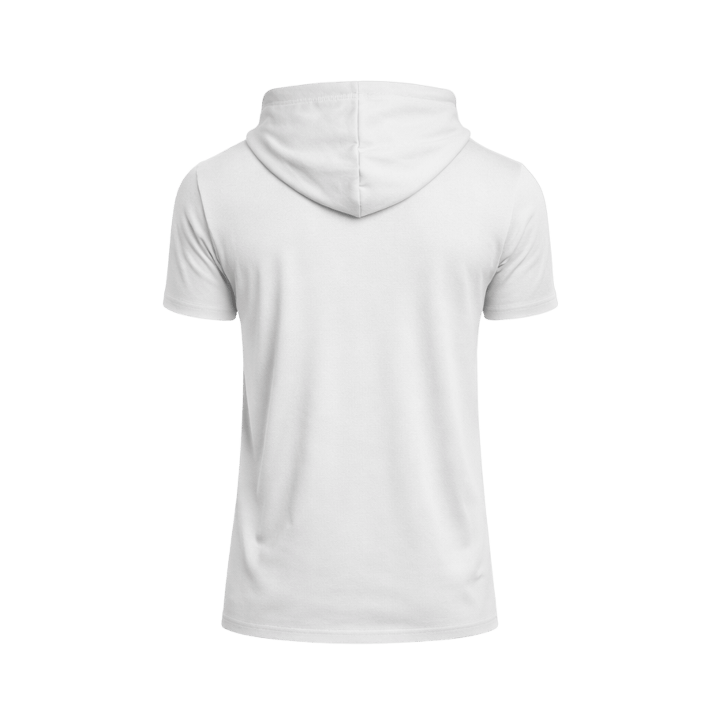 Custom Short Sleeve Performance Hoodie T-Shirt – 1 or 2 Logo Options - MAD Merch USA
