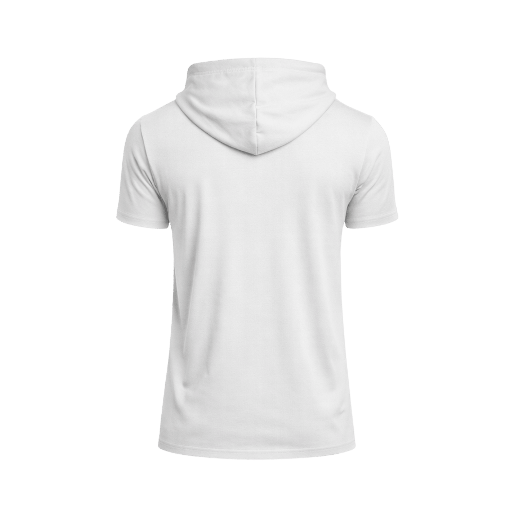 Custom Short Sleeve Performance Hoodie T-Shirt – 1 or 2 Logo Options - MAD Merch USA