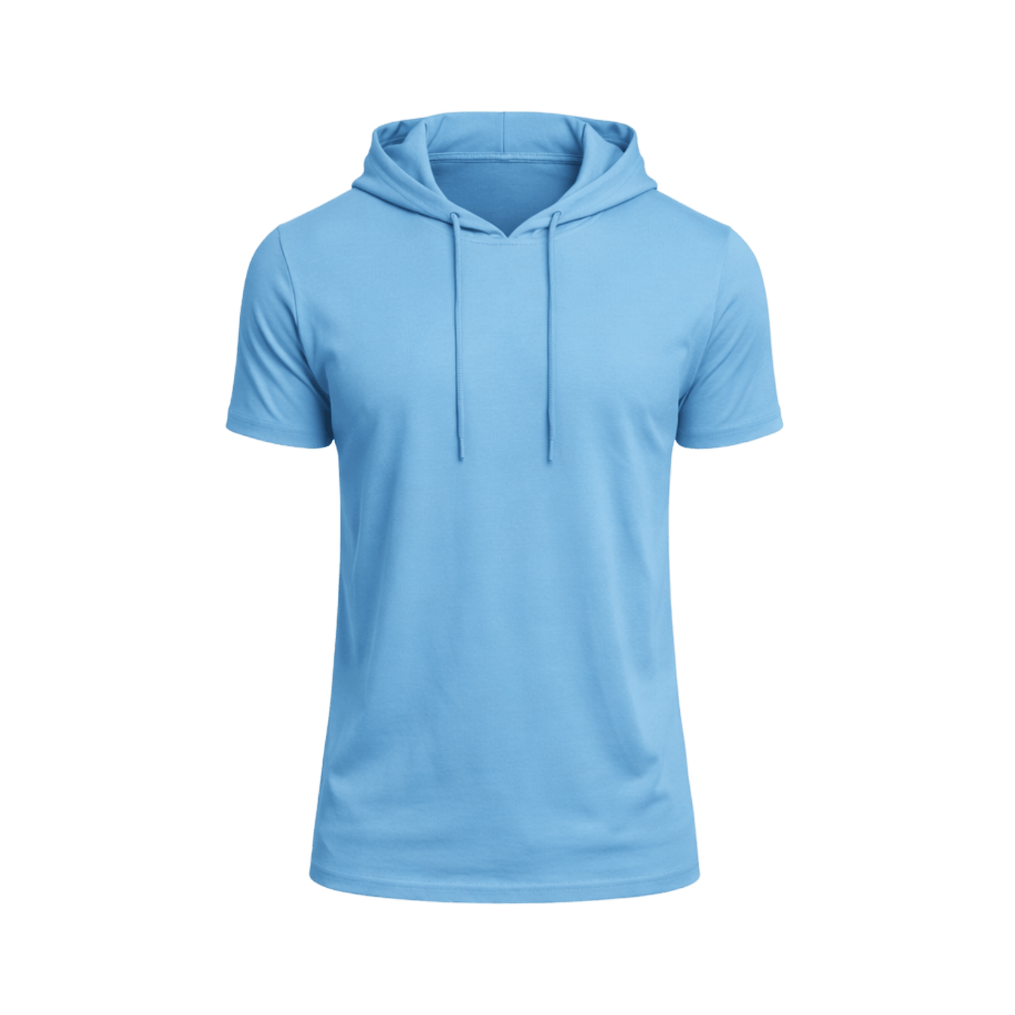 Custom Short Sleeve Performance Hoodie T-Shirt – 1 or 2 Logo Options - MAD Merch USA