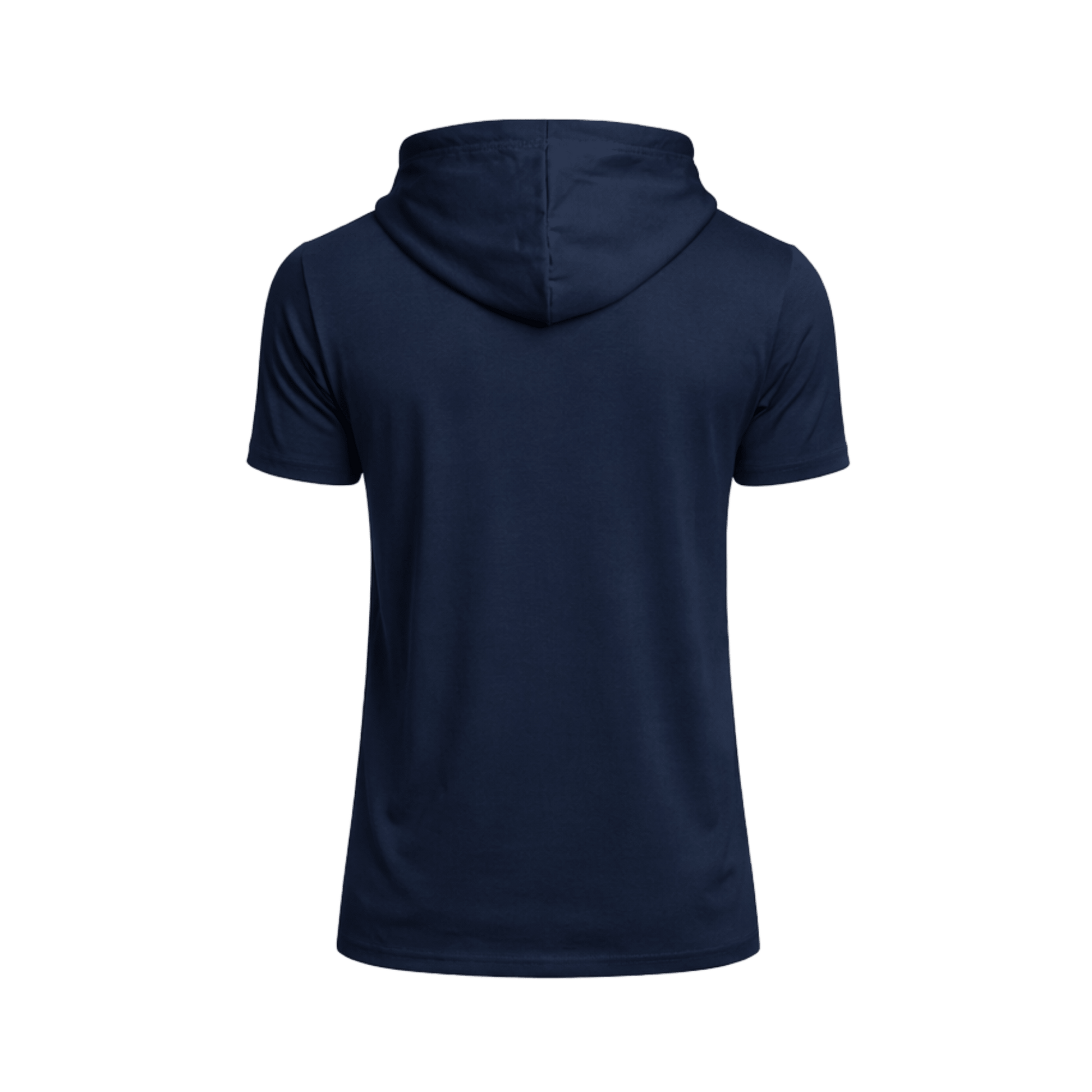 Custom Short Sleeve Performance Hoodie T-Shirt – 1 or 2 Logo Options - MAD Merch USA