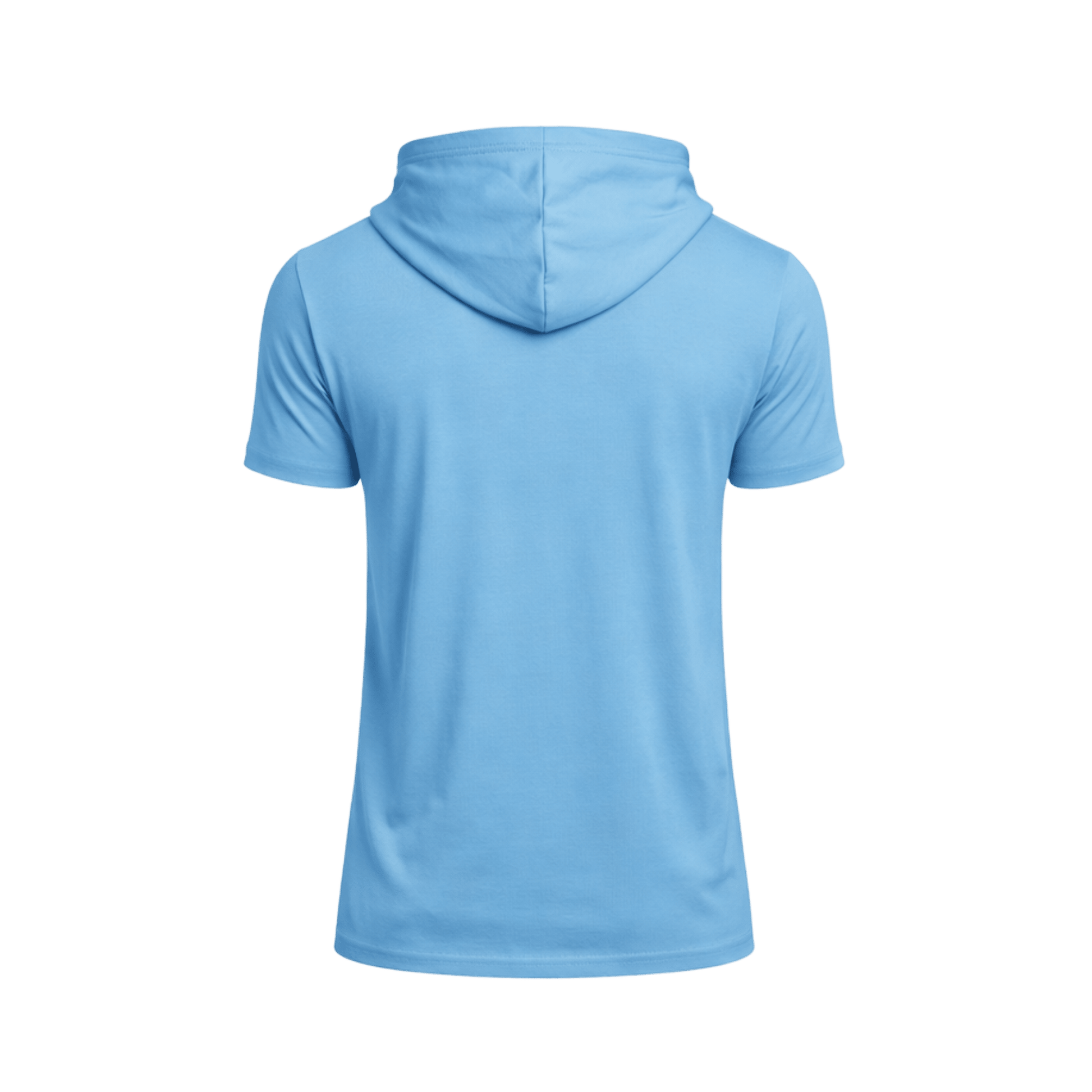 Custom Short Sleeve Performance Hoodie T-Shirt – 1 or 2 Logo Options - MAD Merch USA