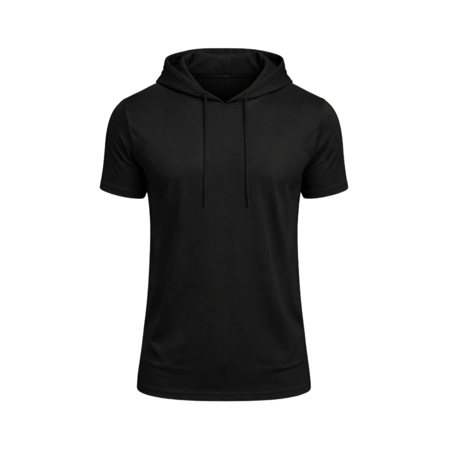 Custom Short Sleeve Performance Hoodie T-Shirt – 1 or 2 Logo Options - MAD Merch USA