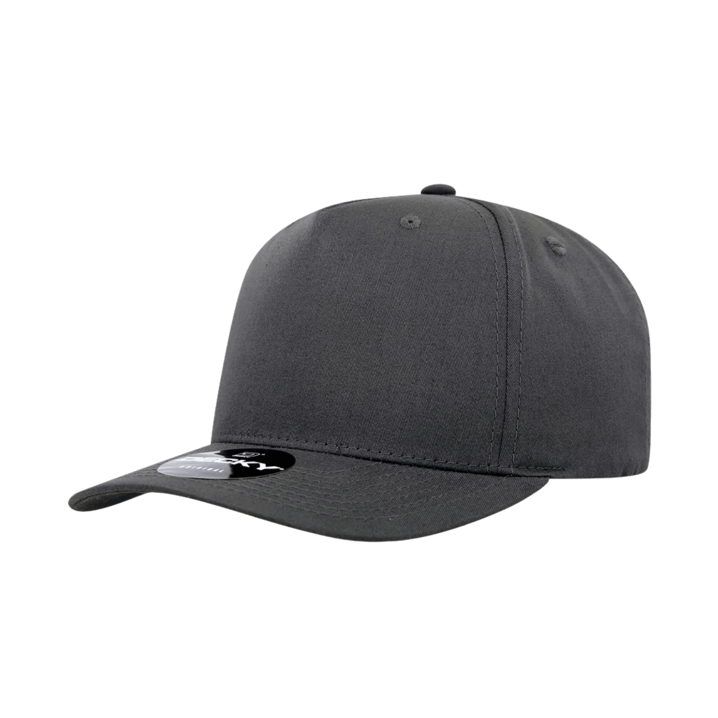 Custom Solid 5 Panel Hat | Add Your Logo | DTF or Raised Rubber Print | Snapback Cap for Businesses & Teams - MAD Merch USA