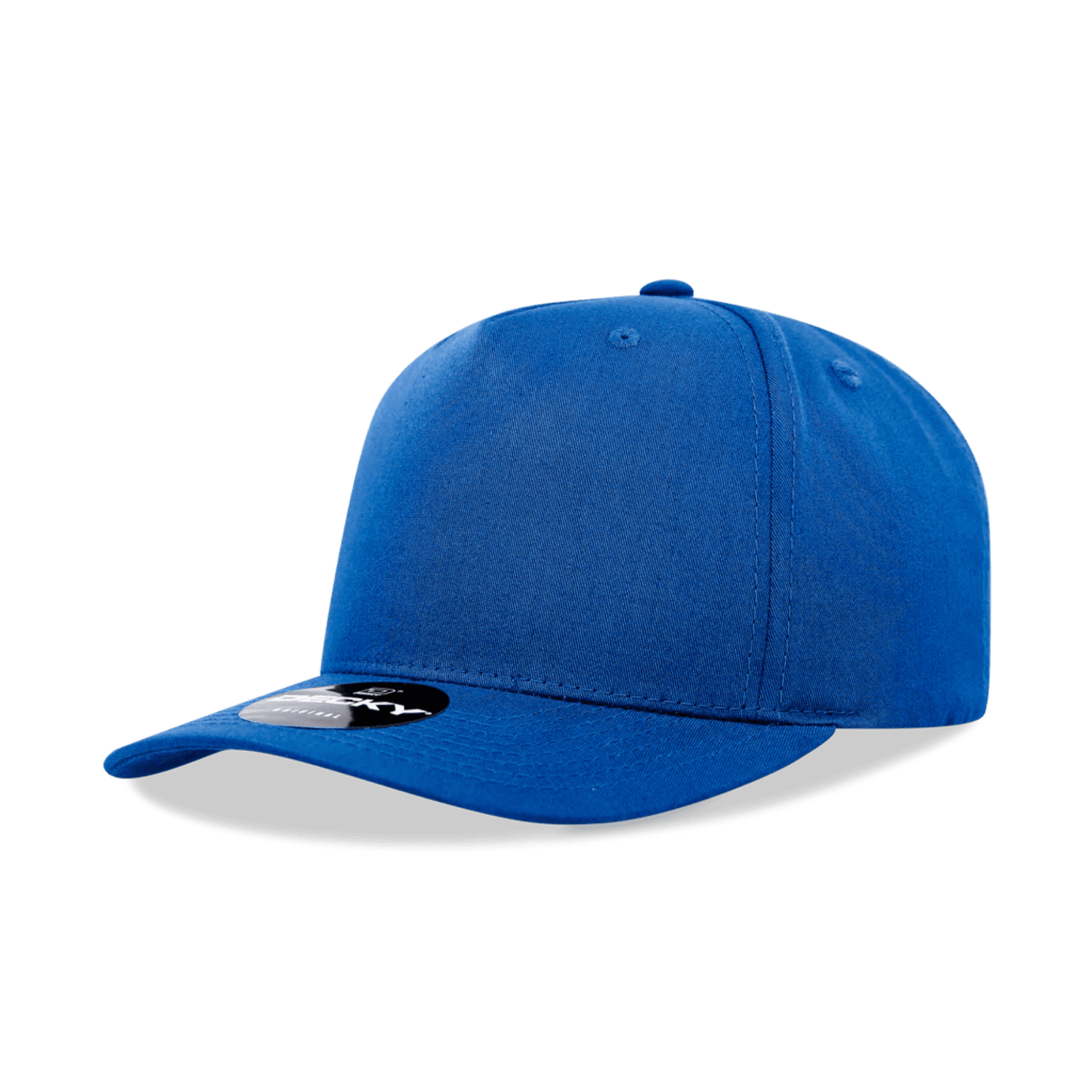 Custom Solid 5 Panel Hat | Add Your Logo | DTF or Raised Rubber Print | Snapback Cap for Businesses & Teams - MAD Merch USA