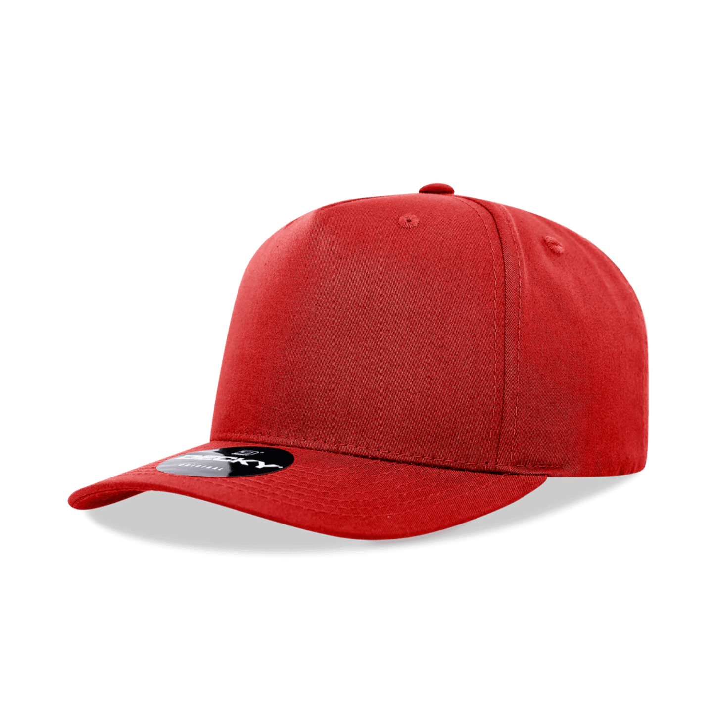 Custom Solid 5 Panel Hat | Add Your Logo | DTF or Raised Rubber Print | Snapback Cap for Businesses & Teams - MAD Merch USA