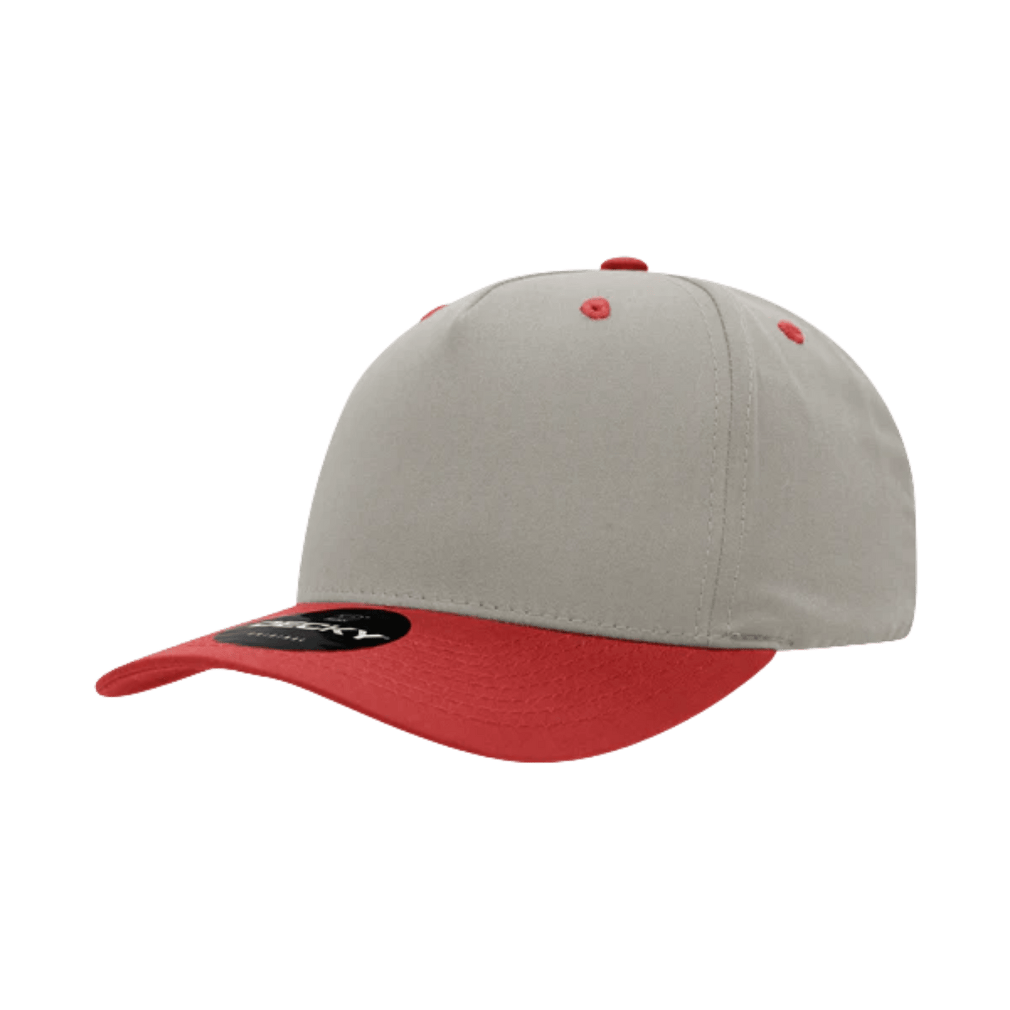 Custom Stone 2 - Tone 5 Panel Hat with Logo | Vintage Snapback | DTF or Raised Rubber Print - MAD Merch USA