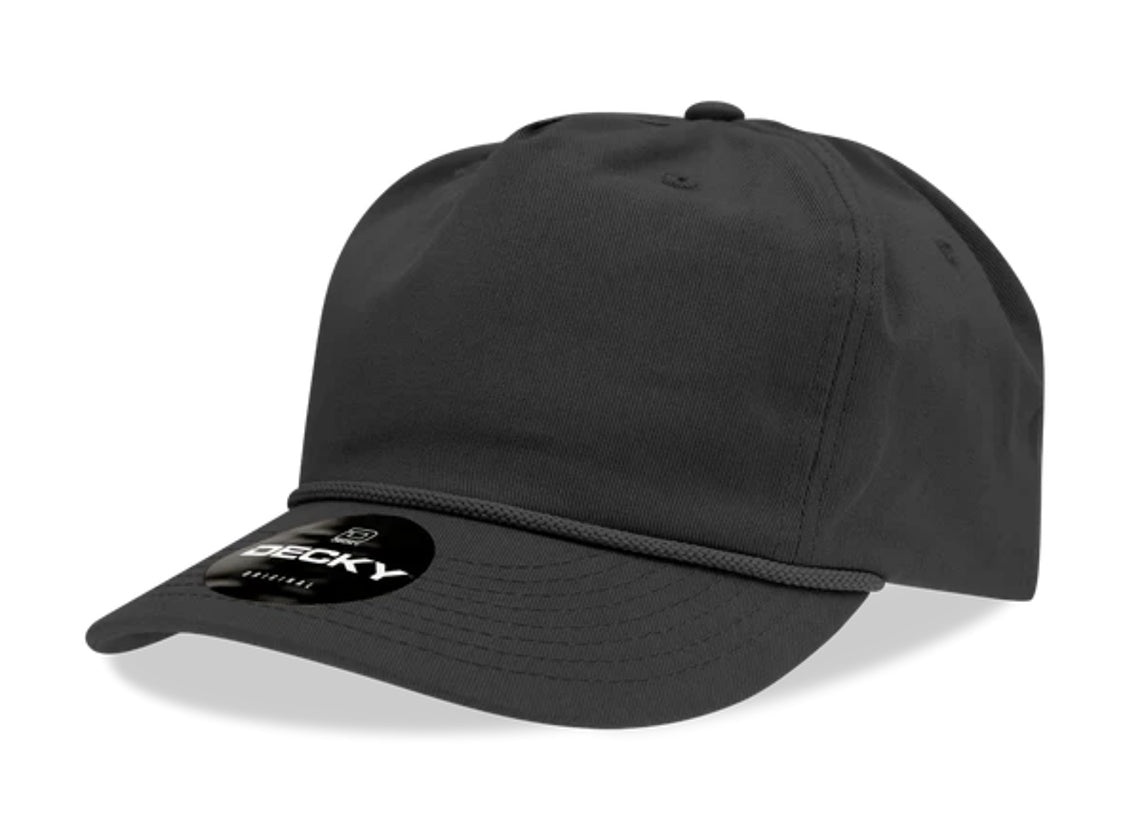 Decky - 252 Classic 5-Panel Golf Cap with Rope - MAD Merch USA