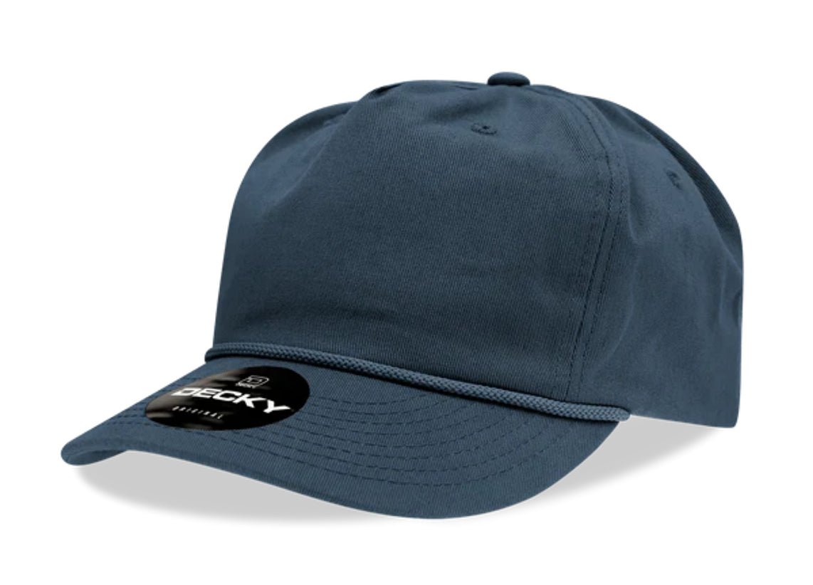 Decky - 252 Classic 5-Panel Golf Cap with Rope - MAD Merch USA