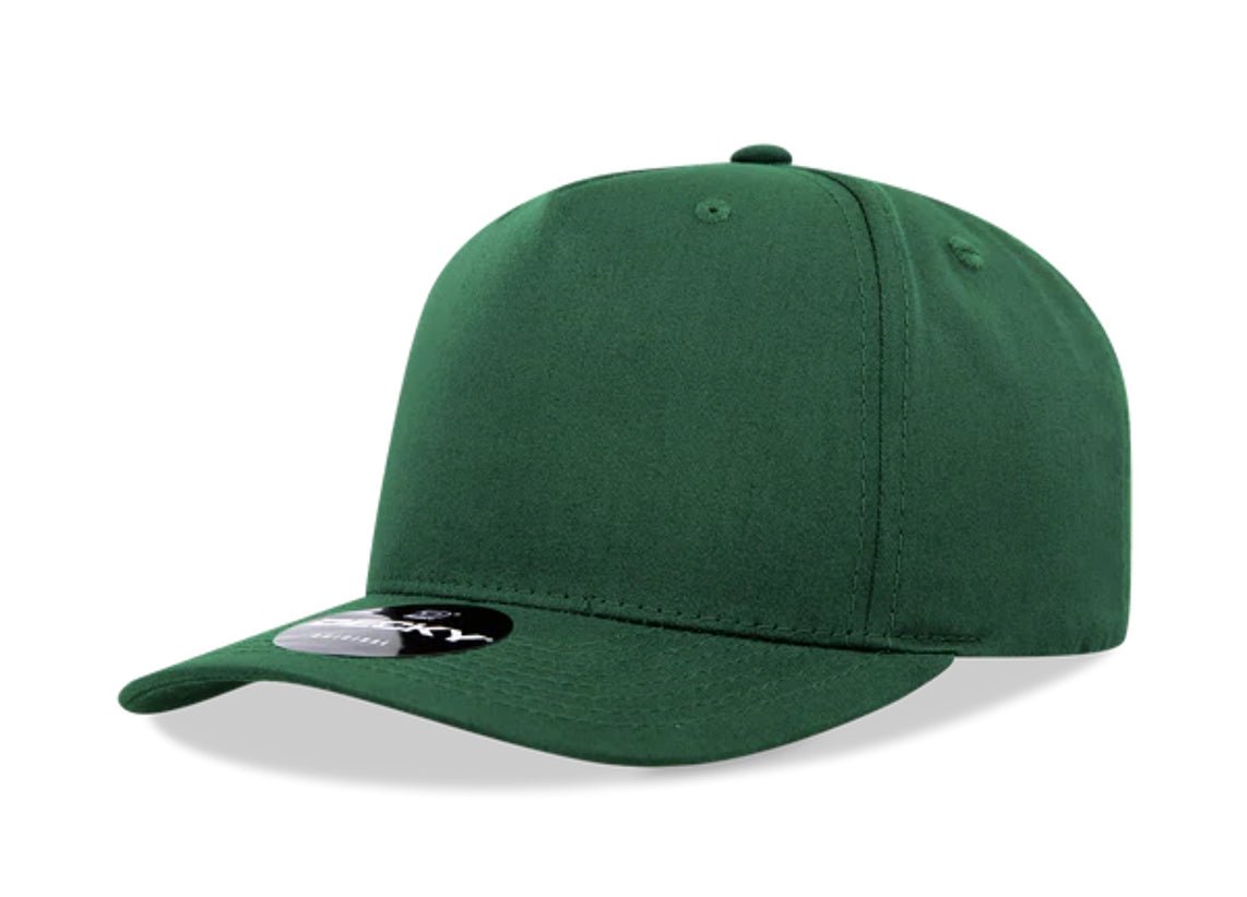 Decky - 6024 - 5 Panel Mid Profile, Structured Cotton/Poly Blend Cap - MAD Merch USA
