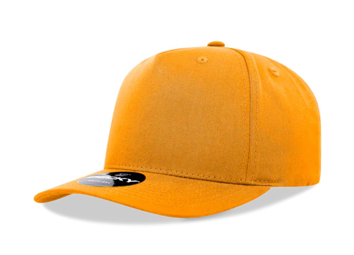 Decky - 6024 - 5 Panel Mid Profile, Structured Cotton/Poly Blend Cap - MAD Merch USA