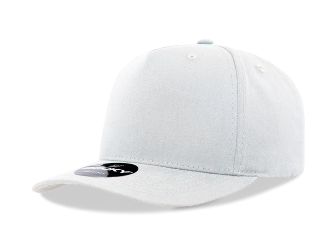 Decky - 6024 - 5 Panel Mid Profile, Structured Cotton/Poly Blend Cap - MAD Merch USA