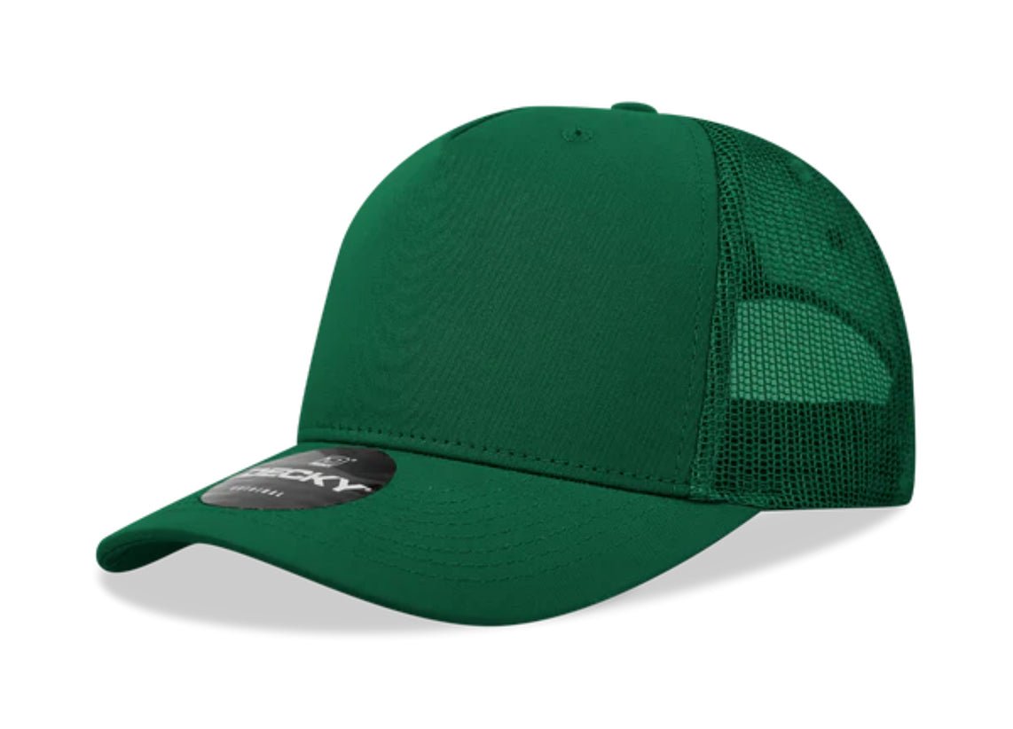 Decky - 6030 - Classic, 5-Panel Retro Trucker Cap - MAD Merch USA