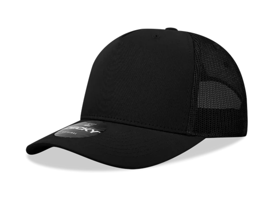 Decky - 6030 - Classic, 5-Panel Retro Trucker Cap - MAD Merch USA