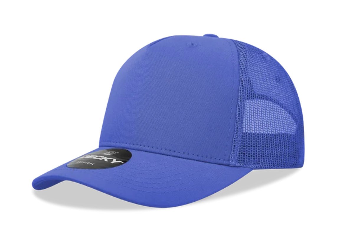 Decky - 6030 - Classic, 5-Panel Retro Trucker Cap - MAD Merch USA
