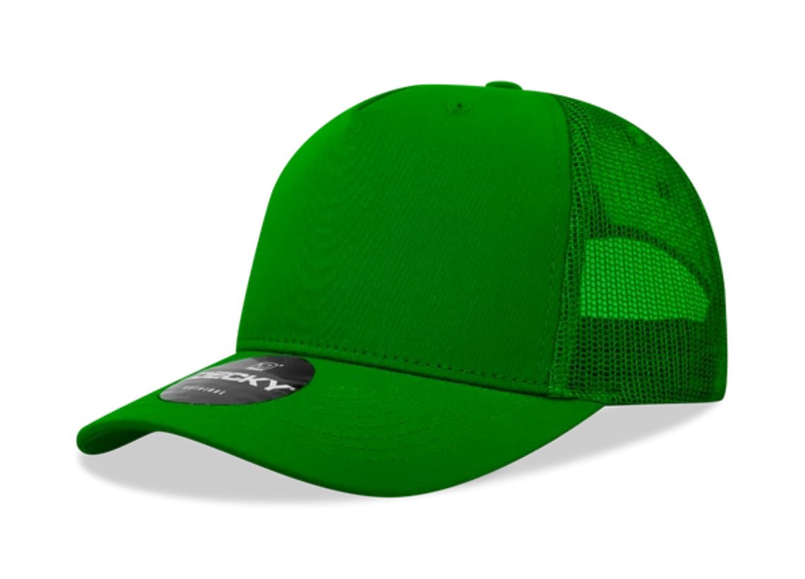 Decky - 6030 - Classic, 5-Panel Retro Trucker Cap - MAD Merch USA