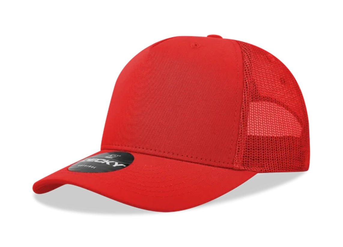 Decky - 6030 - Classic, 5-Panel Retro Trucker Cap - MAD Merch USA