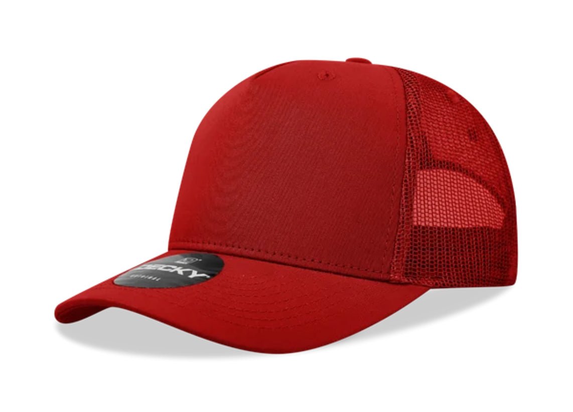 Decky - 6030 - Classic, 5-Panel Retro Trucker Cap - MAD Merch USA