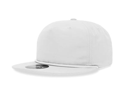 Decky - 6032 Classic Rope Cap, 5 Panel Flat Bill Hat, Snapback - MAD Merch USA