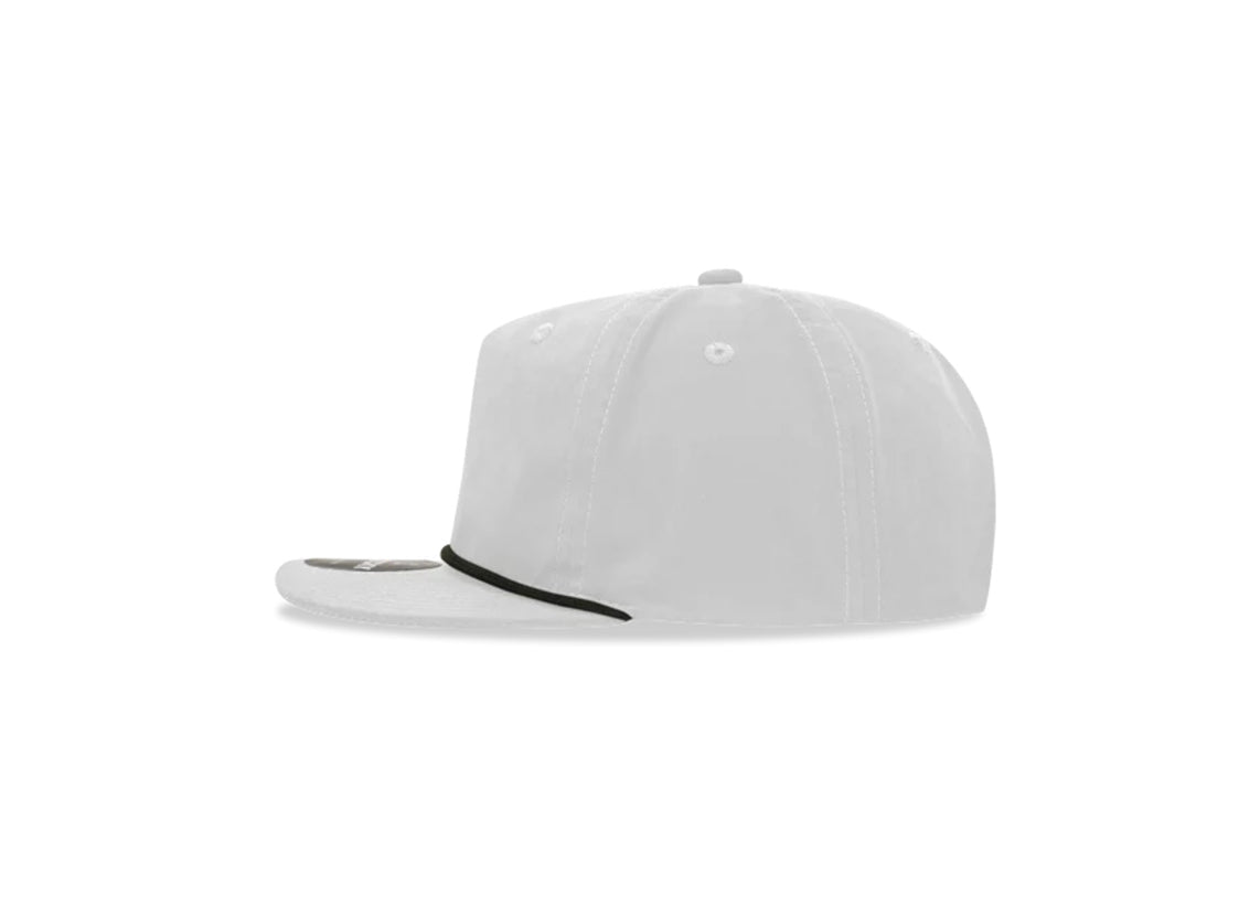 Decky - 6032 Classic Rope Cap, 5 Panel Flat Bill Hat, Snapback - MAD Merch USA