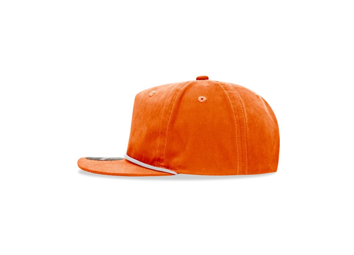 Decky - 6032 Classic Rope Cap, 5 Panel Flat Bill Hat, Snapback - MAD Merch USA