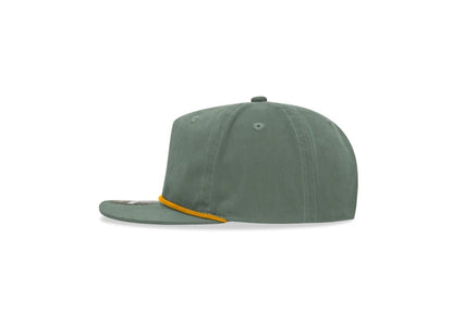 Decky - 6032 Classic Rope Cap, 5 Panel Flat Bill Hat, Snapback - MAD Merch USA