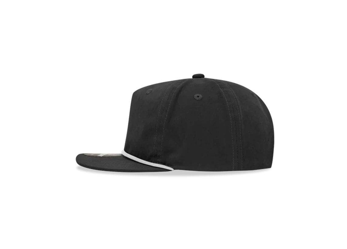 Decky - 6032 Classic Rope Cap, 5 Panel Flat Bill Hat, Snapback - MAD Merch USA