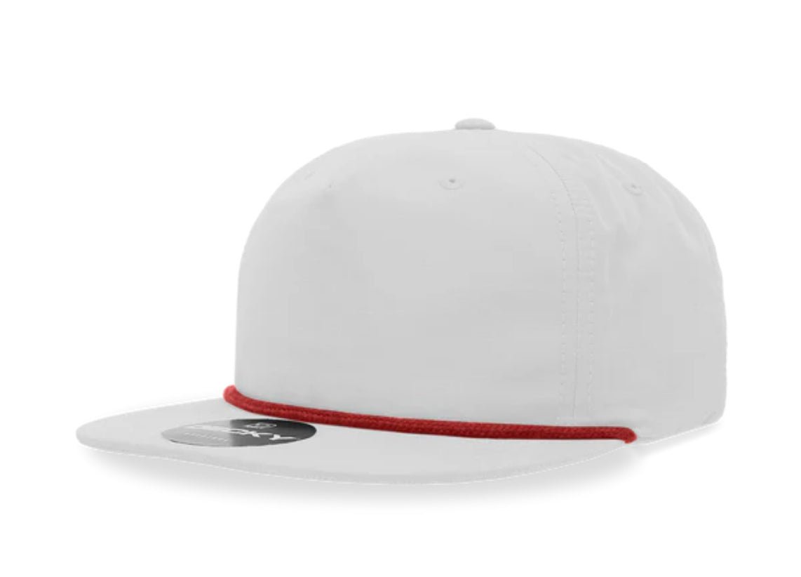 Decky - 6032 Classic Rope Cap, 5 Panel Flat Bill Hat, Snapback - MAD Merch USA