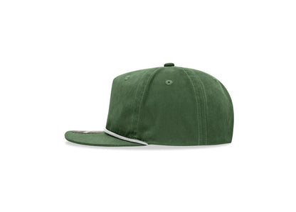 Decky - 6032 Classic Rope Cap, 5 Panel Flat Bill Hat, Snapback - MAD Merch USA