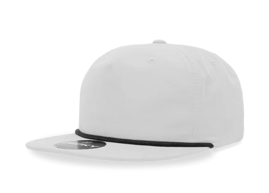 Decky - 6032 Classic Rope Cap, 5 Panel Flat Bill Hat, Snapback - MAD Merch USA