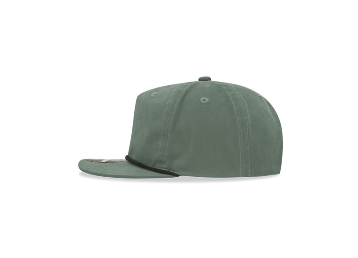 Decky - 6032 Classic Rope Cap, 5 Panel Flat Bill Hat, Snapback - MAD Merch USA